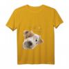Neugieriger Parson Russell Terrier Hund T-Shirt - Lustiges Design als Geschenk für Hundeliebhaber & Fans der Rasse
