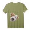 Neugieriger Parson Russell Terrier Hund T-Shirt - Lustiges Design als Geschenk für Hundeliebhaber & Fans der Rasse