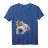 Neugieriger Parson Russell Terrier Hund T-Shirt - Lustiges Design als Geschenk für Hundeliebhaber & Fans der Rasse