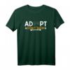 Adopt don't Shop T-Shirt für Tierfreunde – Geschenk für Katzen-, Hunde- und Tierschutz-Enthusiasten