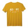 Adopt don't Shop T-Shirt für Tierfreunde – Geschenk für Katzen-, Hunde- und Tierschutz-Enthusiasten