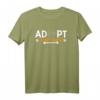 Adopt don't Shop T-Shirt für Tierfreunde – Geschenk für Katzen-, Hunde- und Tierschutz-Enthusiasten