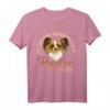 Papillon Hund Spruch Damen Herren T-Shirt – Lustiges Design für Hundeliebhaber & Geschenkidee für Gassi gehen, Weihnachten & Geburtstag