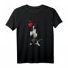 Shirt mit Border Collie Hund und Herz - Lustiges Hundemotiv Sweatshirt für Hundeliebhaber, Hundemama & Hundepapa, Kunterbuntes Gassi-Gang Outfit