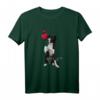 Shirt mit Border Collie Hund und Herz - Lustiges Hundemotiv Sweatshirt für Hundeliebhaber, Hundemama & Hundepapa, Kunterbuntes Gassi-Gang Outfit