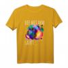 Die mit dem Boxer läuft bunter Hund T-Shirt – Perfektes Geschenk für Hundefreunde & Boxerliebhaber zu Weihnachten, Geburtstag & Gassi gehen