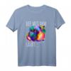 Die mit dem Boxer läuft bunter Hund T-Shirt – Perfektes Geschenk für Hundefreunde & Boxerliebhaber zu Weihnachten, Geburtstag & Gassi gehen