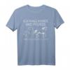 Ich Mag Hunde Und Pferde Und Vielleicht 3Leut T-Shirt - Lustiges Tiermotiv Shirt für Tierliebhaber und Freunde