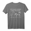 Ich Mag Hunde Und Pferde Und Vielleicht 3Leut T-Shirt - Lustiges Tiermotiv Shirt für Tierliebhaber und Freunde