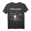 Boston Terrier Anatomie T-Shirt – Klassisch geschnitten, ideal für Hunde-Fans und Tierliebhaber