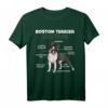 Boston Terrier Anatomie T-Shirt – Klassisch geschnitten, ideal für Hunde-Fans und Tierliebhaber