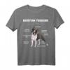 Boston Terrier Anatomie T-Shirt – Klassisch geschnitten, ideal für Hunde-Fans und Tierliebhaber
