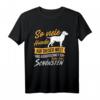 So viele Hunde auf dieser Welt - Witziges Hundehalter T-Shirt als Geschenk für Hundebesitzer zu Geburtstag & Weihnachten