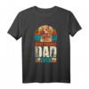 Hunde Papa Vatertag Geschenk für Hundebesitzer – Pudel Motiv T-Shirt für Tierliebhaber & Hundeliebhaber