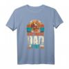 Hunde Papa Vatertag Geschenk für Hundebesitzer – Pudel Motiv T-Shirt für Tierliebhaber & Hundeliebhaber