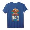 Hunde Papa Vatertag Geschenk für Hundebesitzer – Pudel Motiv T-Shirt für Tierliebhaber & Hundeliebhaber
