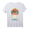 Hunde Papa Vatertag Geschenk für Hundebesitzer – Pudel Motiv T-Shirt für Tierliebhaber & Hundeliebhaber