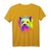 Splash Art West Highland Terrier Geschenkidee Hunde T-Shirt – Perfekt für Hundeliebhaber, Hundebesitzer & als Geschenk zum Geburtstag oder Weihnachten