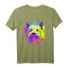 Splash Art West Highland Terrier Geschenkidee Hunde T-Shirt – Perfekt für Hundeliebhaber, Hundebesitzer & als Geschenk zum Geburtstag oder Weihnachten