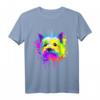 Splash Art West Highland Terrier Geschenkidee Hunde T-Shirt – Perfekt für Hundeliebhaber, Hundebesitzer & als Geschenk zum Geburtstag oder Weihnachten