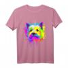Splash Art West Highland Terrier Geschenkidee Hunde T-Shirt – Perfekt für Hundeliebhaber, Hundebesitzer & als Geschenk zum Geburtstag oder Weihnachten