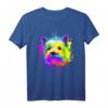 Splash Art West Highland Terrier Geschenkidee Hunde T-Shirt – Perfekt für Hundeliebhaber, Hundebesitzer & als Geschenk zum Geburtstag oder Weihnachten