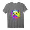 Splash Art West Highland Terrier Geschenkidee Hunde T-Shirt – Perfekt für Hundeliebhaber, Hundebesitzer & als Geschenk zum Geburtstag oder Weihnachten