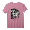 Dog Dad Rottweiler - Hunde Papa T-Shirt mit Rottweiler Motiv für Hundehalter und Hundeliebhaber