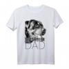 Dog Dad Rottweiler - Hunde Papa T-Shirt mit Rottweiler Motiv für Hundehalter und Hundeliebhaber