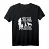 Vorsicht vor dem Frauchen, die Hunde sind Harmlos - Lustiges Hundeliebhaberinnen T-Shirt für Weihnachten & Geburtstag