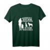 Vorsicht vor dem Frauchen, die Hunde sind Harmlos - Lustiges Hundeliebhaberinnen T-Shirt für Weihnachten & Geburtstag