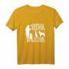 Vorsicht vor dem Frauchen, die Hunde sind Harmlos - Lustiges Hundeliebhaberinnen T-Shirt für Weihnachten & Geburtstag