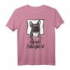 Offizielles Schlafshirt französische Bulldogge Frenchie – Bequemer Hundeschlafanzug als Geschenk für Bulldoggen-Fans, Weihnachten & Geburtstag