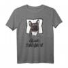 Offizielles Schlafshirt französische Bulldogge Frenchie – Bequemer Hundeschlafanzug als Geschenk für Bulldoggen-Fans, Weihnachten & Geburtstag