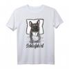 Offizielles Schlafshirt französische Bulldogge Frenchie – Bequemer Hundeschlafanzug als Geschenk für Bulldoggen-Fans, Weihnachten & Geburtstag