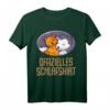 Offizielles Schlafshirt Pyjama Nachthemd mit Katze und Hund – Lustiges Geschenk für Langschläfer, Morgenmuffel und Tierliebhaber