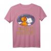 Offizielles Schlafshirt Pyjama Nachthemd mit Katze und Hund – Lustiges Geschenk für Langschläfer, Morgenmuffel und Tierliebhaber