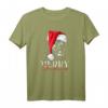Santa Border Terrier Merry Christmas Hunde T-Shirt - Lustiges Weihnachtsgeschenk für Hundeliebhaber & Border Terrier Fans