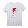Santa Border Terrier Merry Christmas Hunde T-Shirt - Lustiges Weihnachtsgeschenk für Hundeliebhaber & Border Terrier Fans