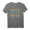 Mehr Schwarze, Mehr Hunde, Mehr Irisches T-Shirt – Lustiges irisches Hundeliebhaber-Shirt für St. Patrick's Day, Familie & Freunde