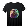 Bunter Splash Hund Kaukasischer Owtscharka T-Shirt - Geschenk für Hunde Fans & Rassenliebhaber