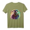 Bunter Splash Hund Kaukasischer Owtscharka T-Shirt - Geschenk für Hunde Fans & Rassenliebhaber