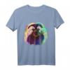 Bunter Splash Hund Kaukasischer Owtscharka T-Shirt - Geschenk für Hunde Fans & Rassenliebhaber