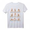 Lustiges Hundeyoga T-Shirt mit Meditativen Posen – Perfektes Geschenk für Hunde- und Yoga-Liebhaber zum HapFrog