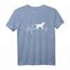Hundeliebhaber Haustier Geschenk Herzschlag Hund T-Shirt - Perfektes Geschenk zu Weihnachten & Geburtstag für Tierliebhaber und Hundebesitzer