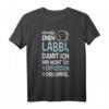 Labrador Hund Verfressen T-Shirt – Lustiges Geschenk für Hundeliebhaber, Hundetrainer & Gassi-Gänger