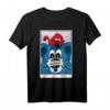 Großer blauer Bär & kleiner roter Hund - Handgezeichnetes Polaroid-Foto T-Shirt für coole Kids