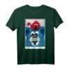 Großer blauer Bär & kleiner roter Hund - Handgezeichnetes Polaroid-Foto T-Shirt für coole Kids