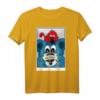 Großer blauer Bär & kleiner roter Hund - Handgezeichnetes Polaroid-Foto T-Shirt für coole Kids