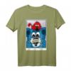 Großer blauer Bär & kleiner roter Hund - Handgezeichnetes Polaroid-Foto T-Shirt für coole Kids
